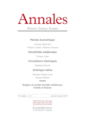 Annales histoire, sciences sociales 2019, no 01